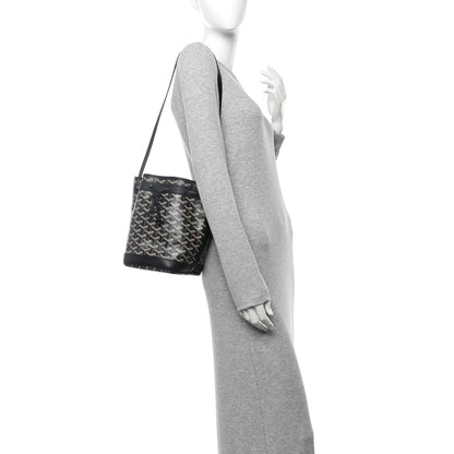 Goyard Goyardine Petit Flot Bucket Bag PM Black 2 of 9