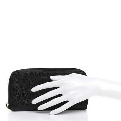 Chanel Caviar Large Timeless CC Zip Around Wallet Black 2 of 8