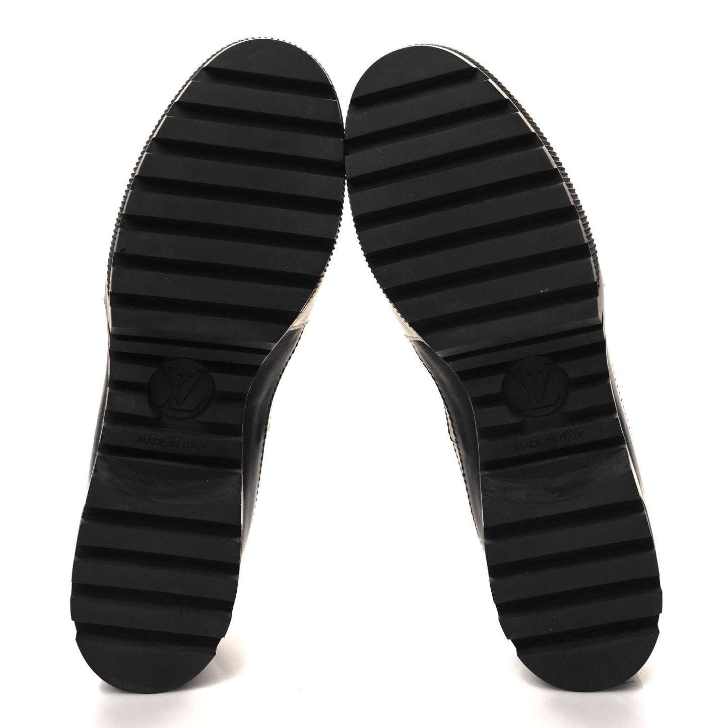 Calfskin Technical Nylon Laureate Platform Desert Boot 40 Black White