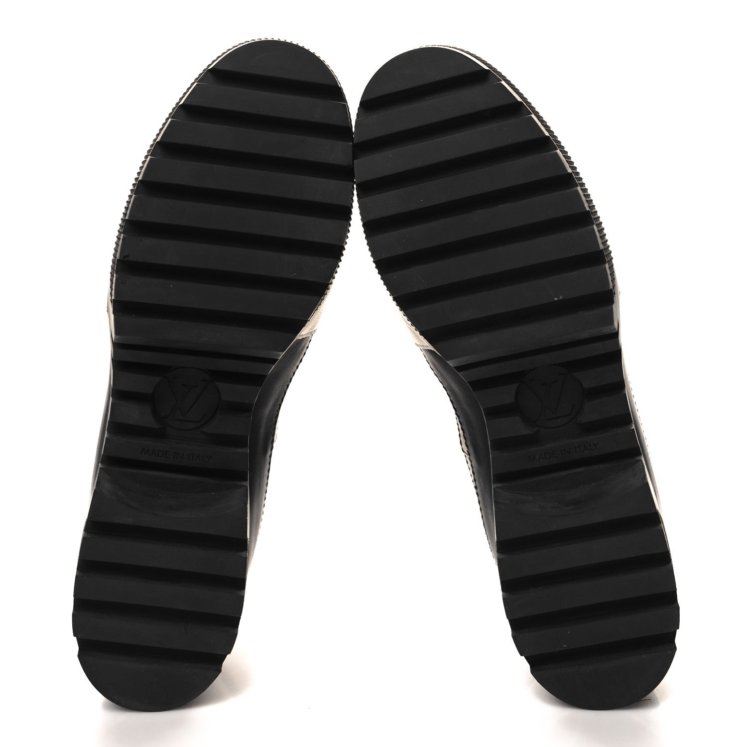 Louis Vuitton Calfskin Technical Nylon Laureate Platform Desert Boot 40 Black White 6 of 8