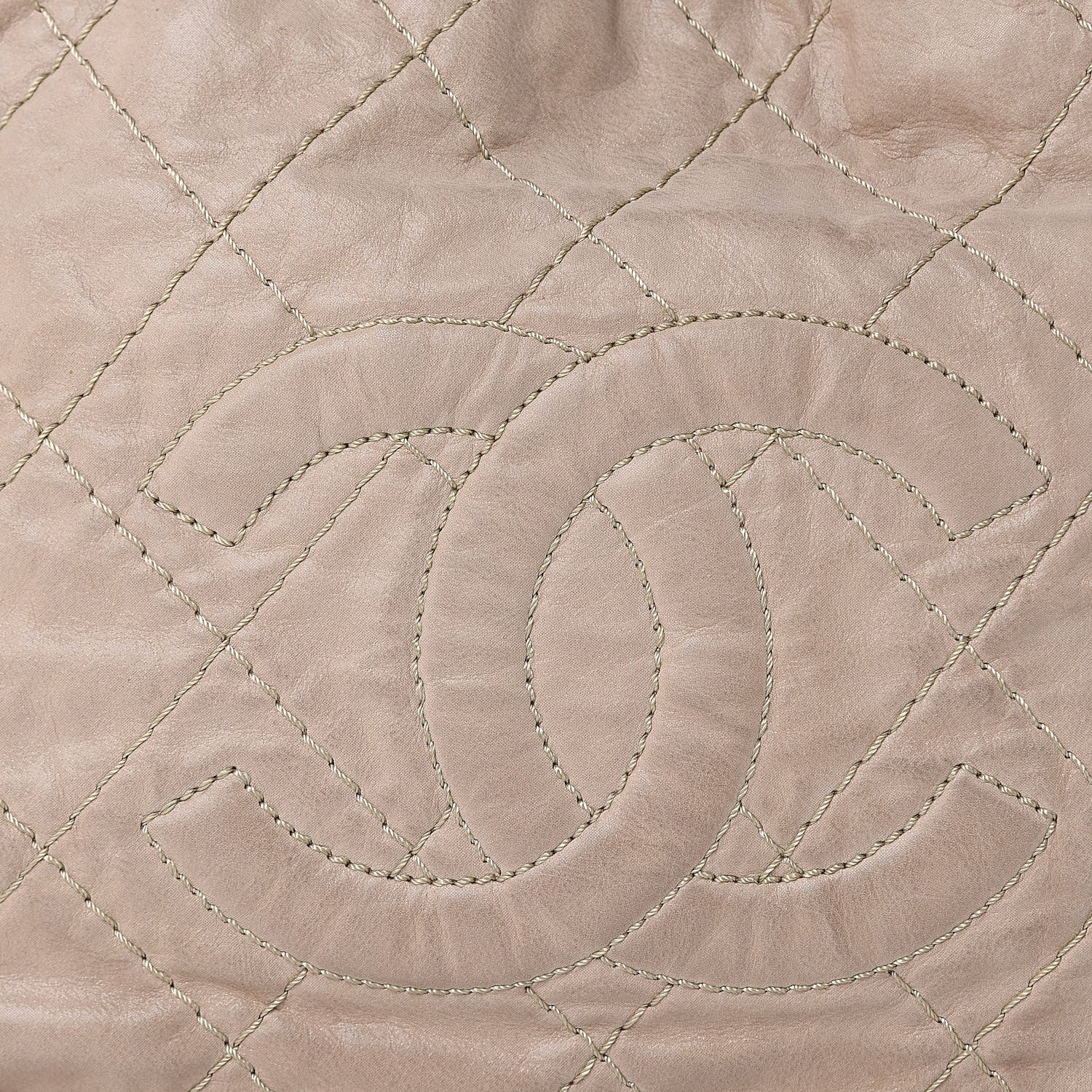 Chanel Iridescent Calfskin Small Sea Hit Tote Beige 17 of 18