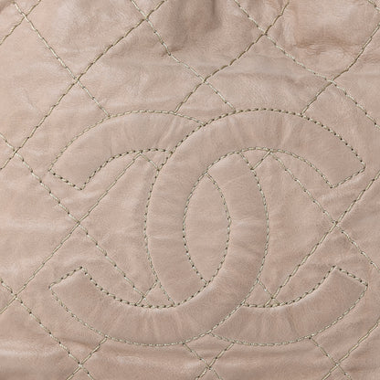 Chanel Iridescent Calfskin Small Sea Hit Tote Beige 17 of 18