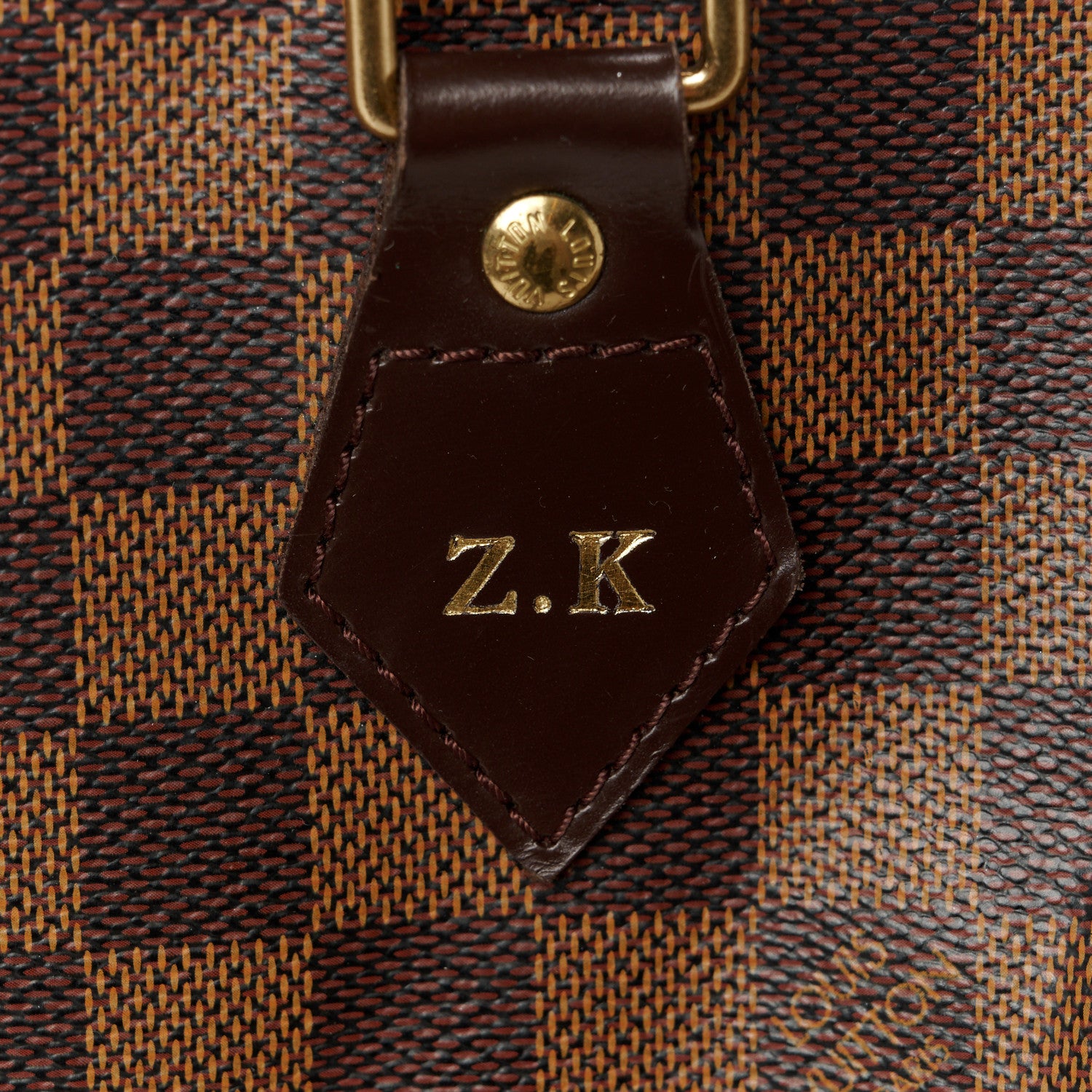 Louis Vuitton Damier Ebene Speedy 30 9 of 17