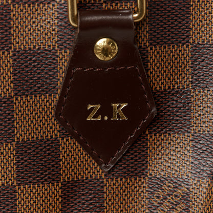 Louis Vuitton Damier Ebene Speedy 30 9 of 17