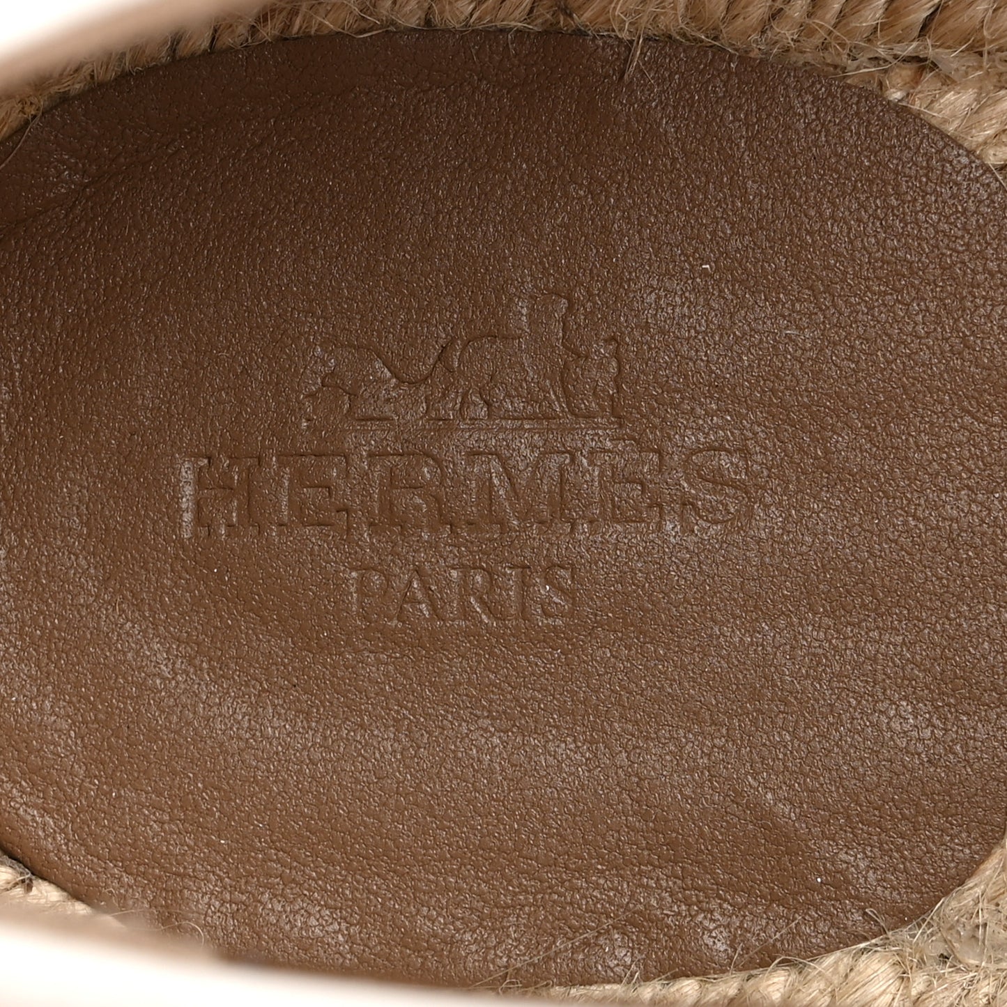 Calfskin Womens Trip Espadrilles 39 White