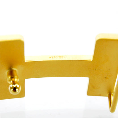 Hermes 24mm H Belt Buckle Brushed Gold 3 of 3