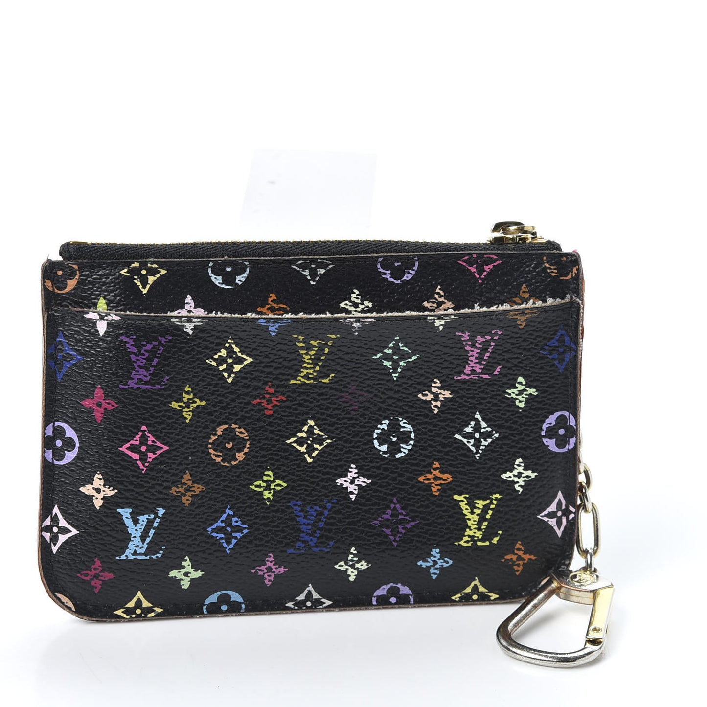 Monogram Multicolor Key Pouch Black Grenade