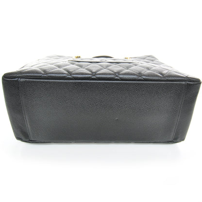 Chanel Caviar Quilted Grand Shopping Tote GST Black 4 of 10