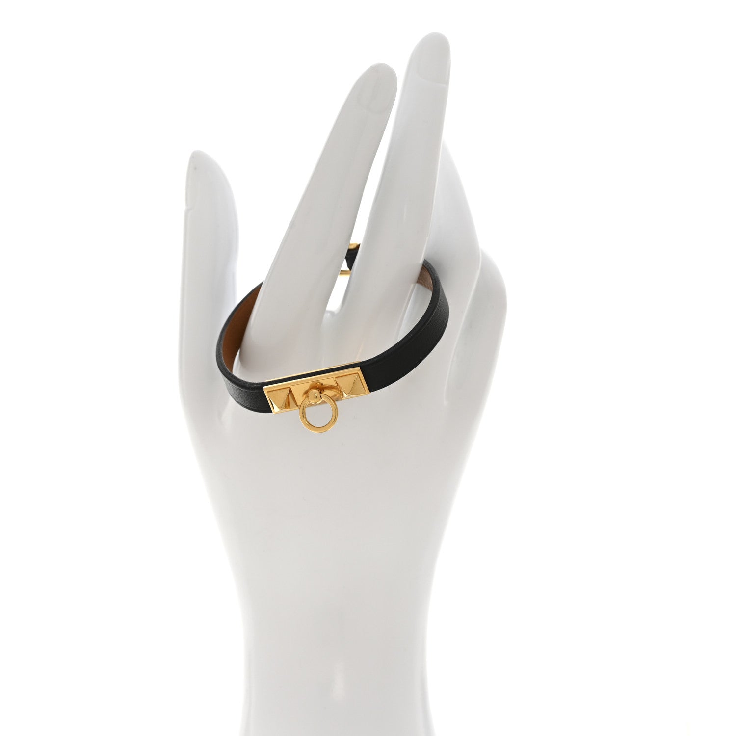 Hermes Swift Mini Rivale Bracelet M Black 2 of 7