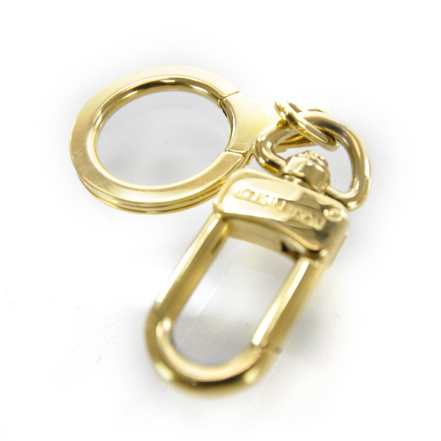 Louis Vuitton Pochette Extender Key Ring Gold 3 of 4