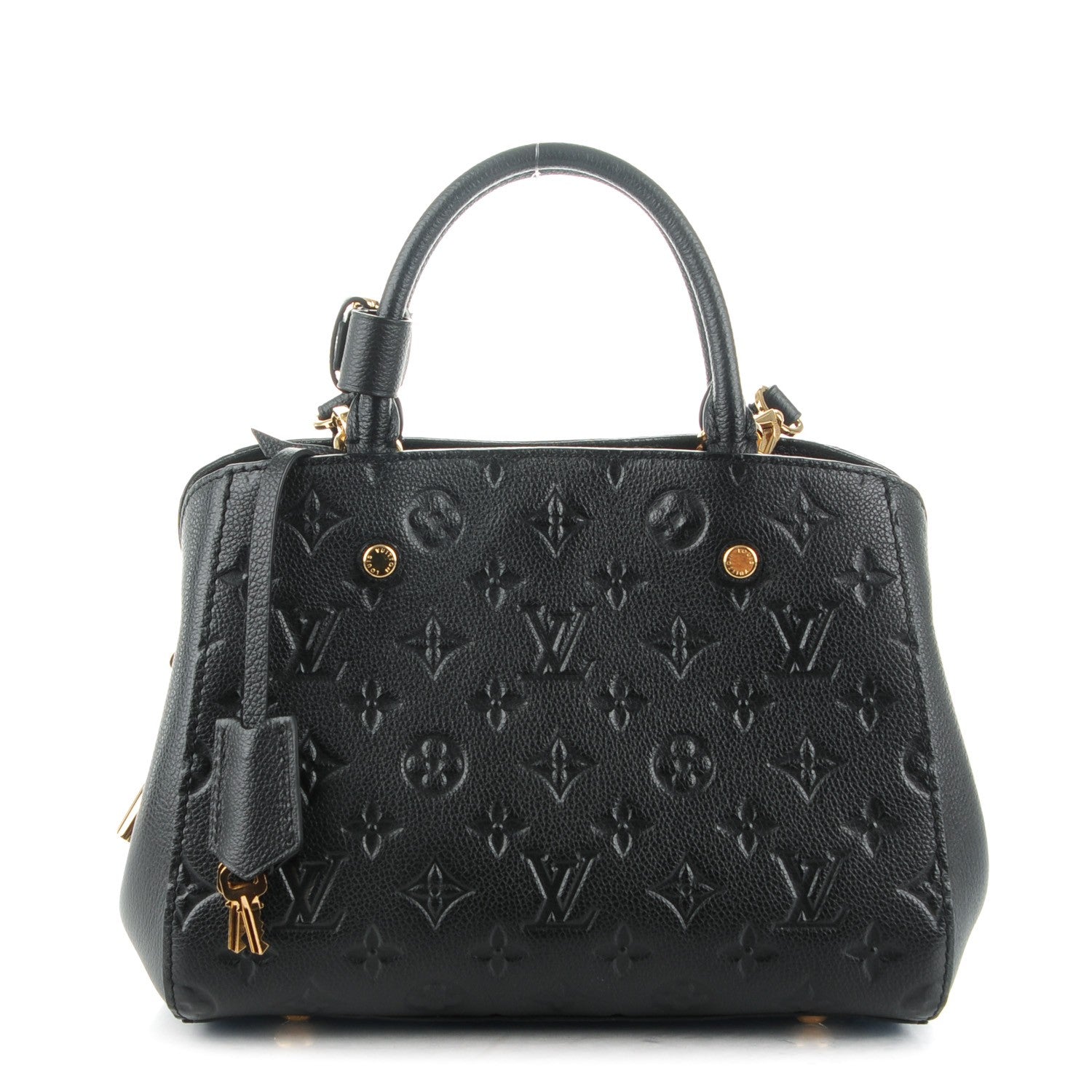 Louis Vuitton Empreinte Montaigne BB Black 1 of 7