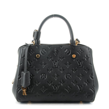 Louis Vuitton Empreinte Montaigne BB Black 1 of 7