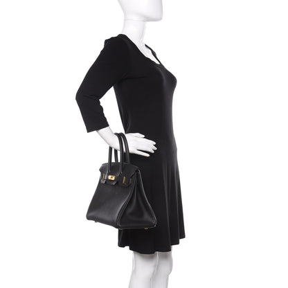 Hermes Epsom Birkin 30 Black 2 of 32