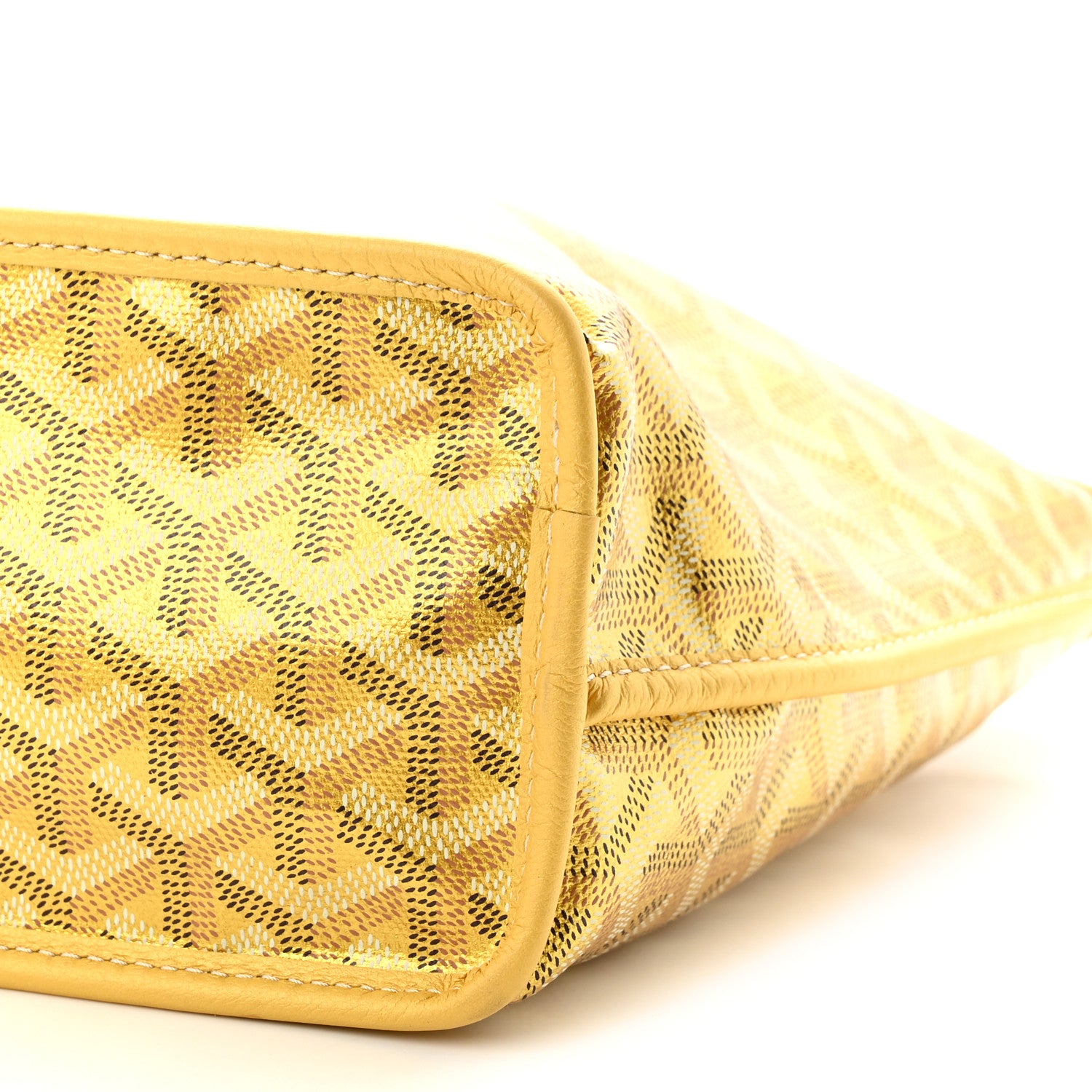 Goyard Goyardine Precious Metals Reversible Mini Anjou Gold 18 of 20