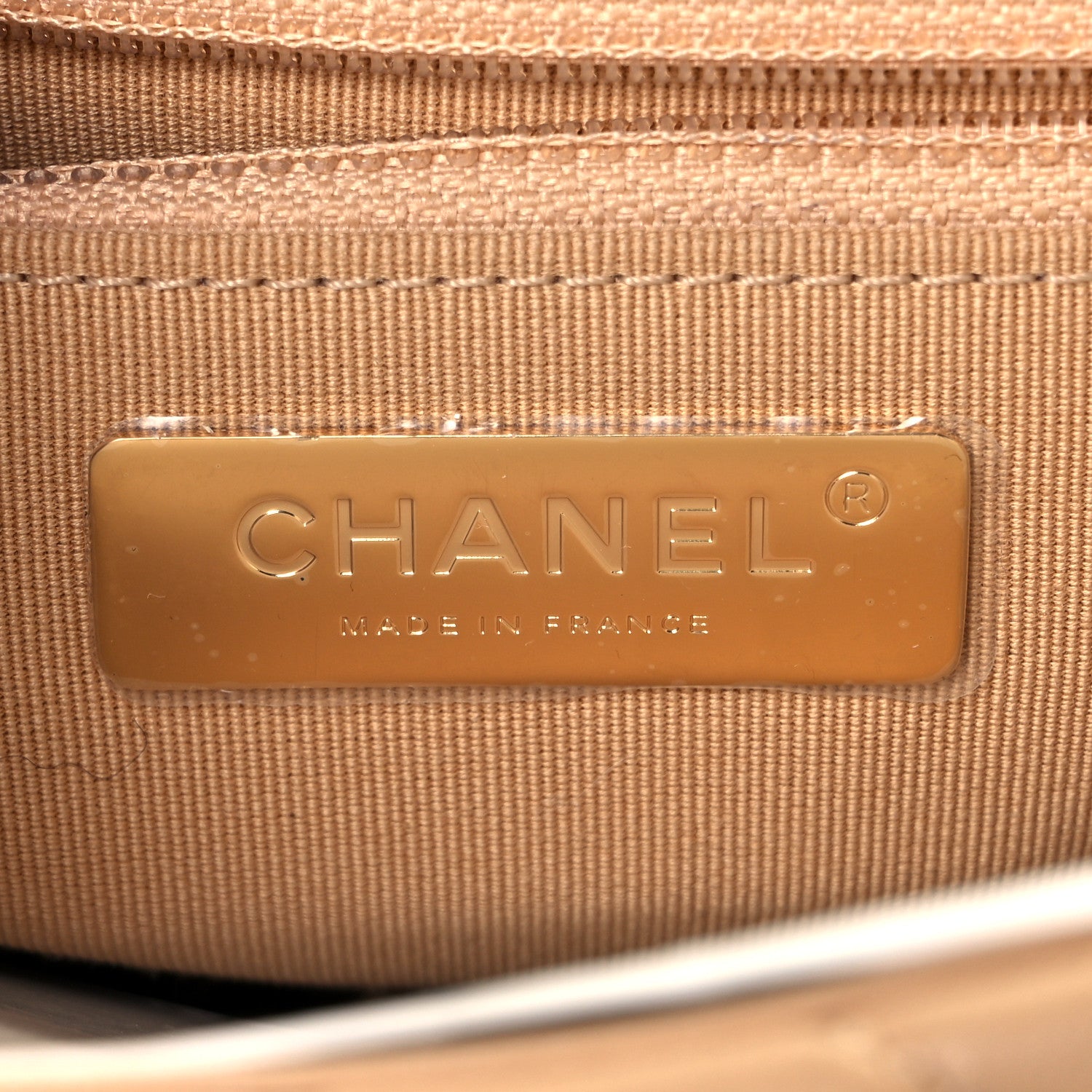 Chanel Lambskin Quilted Medium Chanel 19 Flap Light Beige 6 of 10