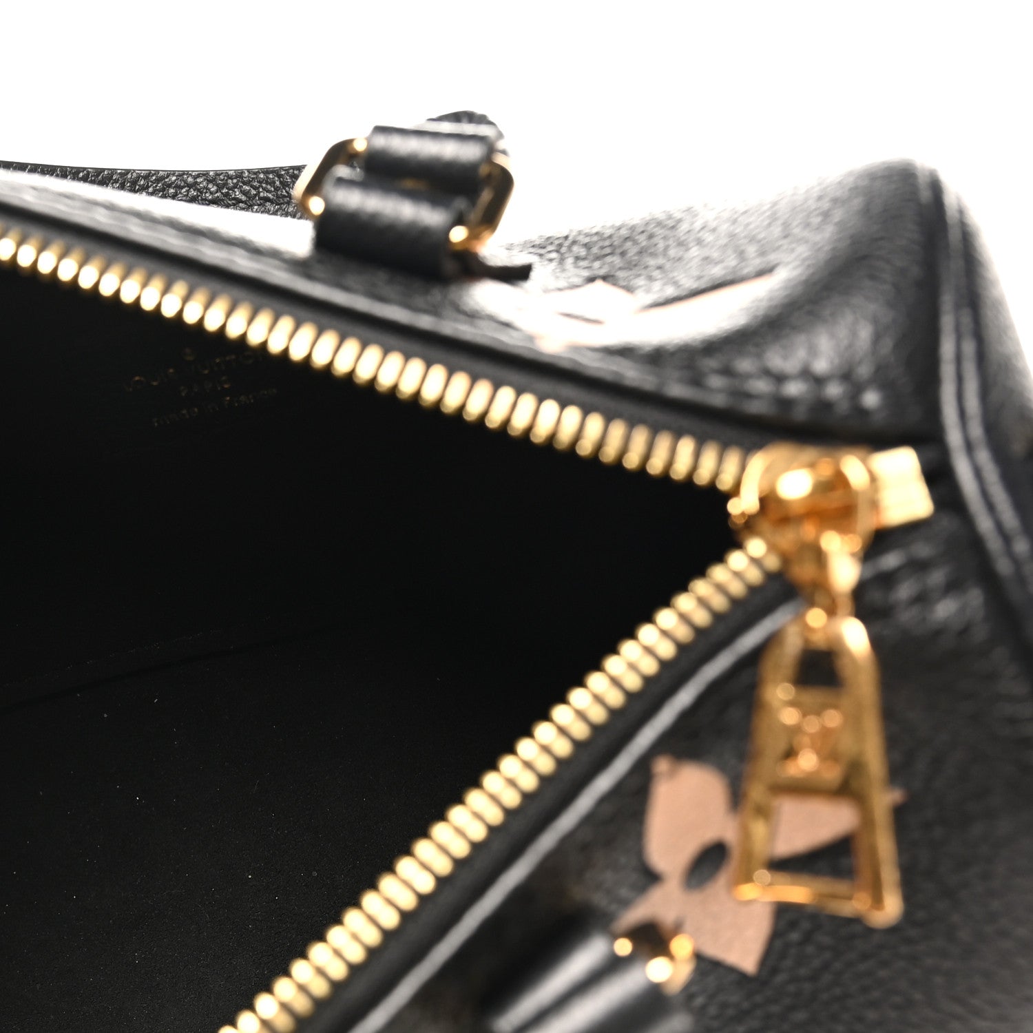 Louis Vuitton Empreinte Monogram Giant Papillon BB Black Beige 5 of 9