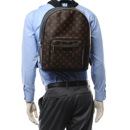 Louis Vuitton Monogram Macassar Josh Backpack 2 of 6