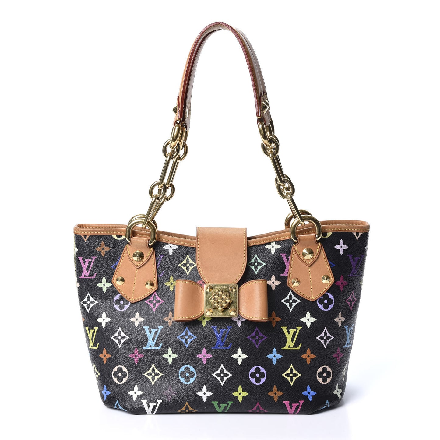 Monogram Multicolor Annie MM Black