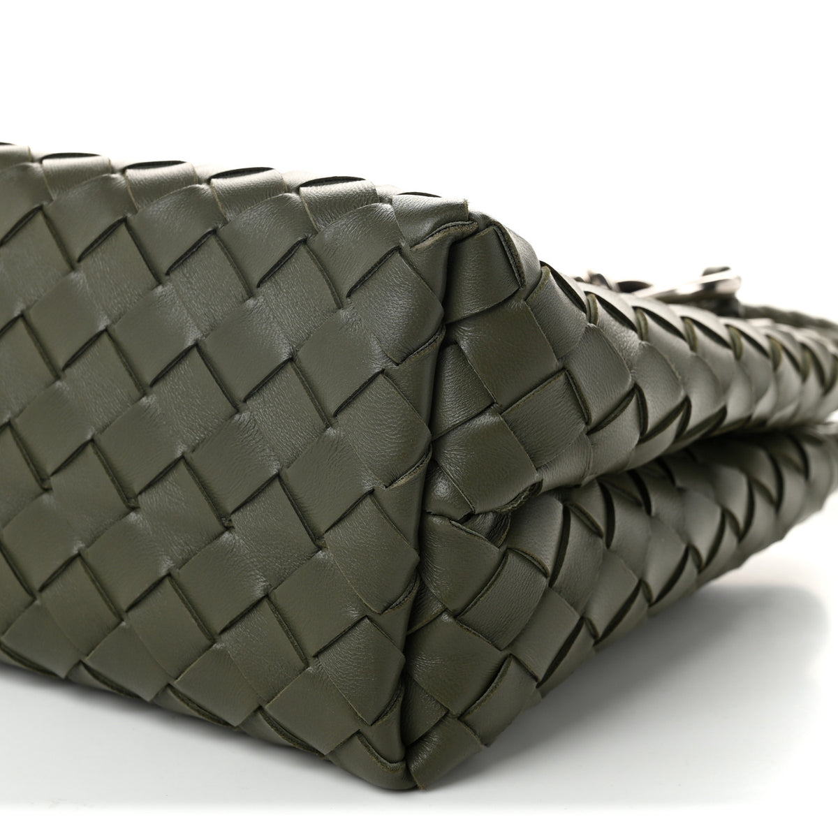 Nappa Intrecciato Small Andiamo Shoulder Bag Pickle