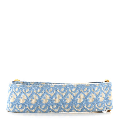 Christian Dior Oblique Adjustable Shoulder Strap Cornflower Blue 2 of 3