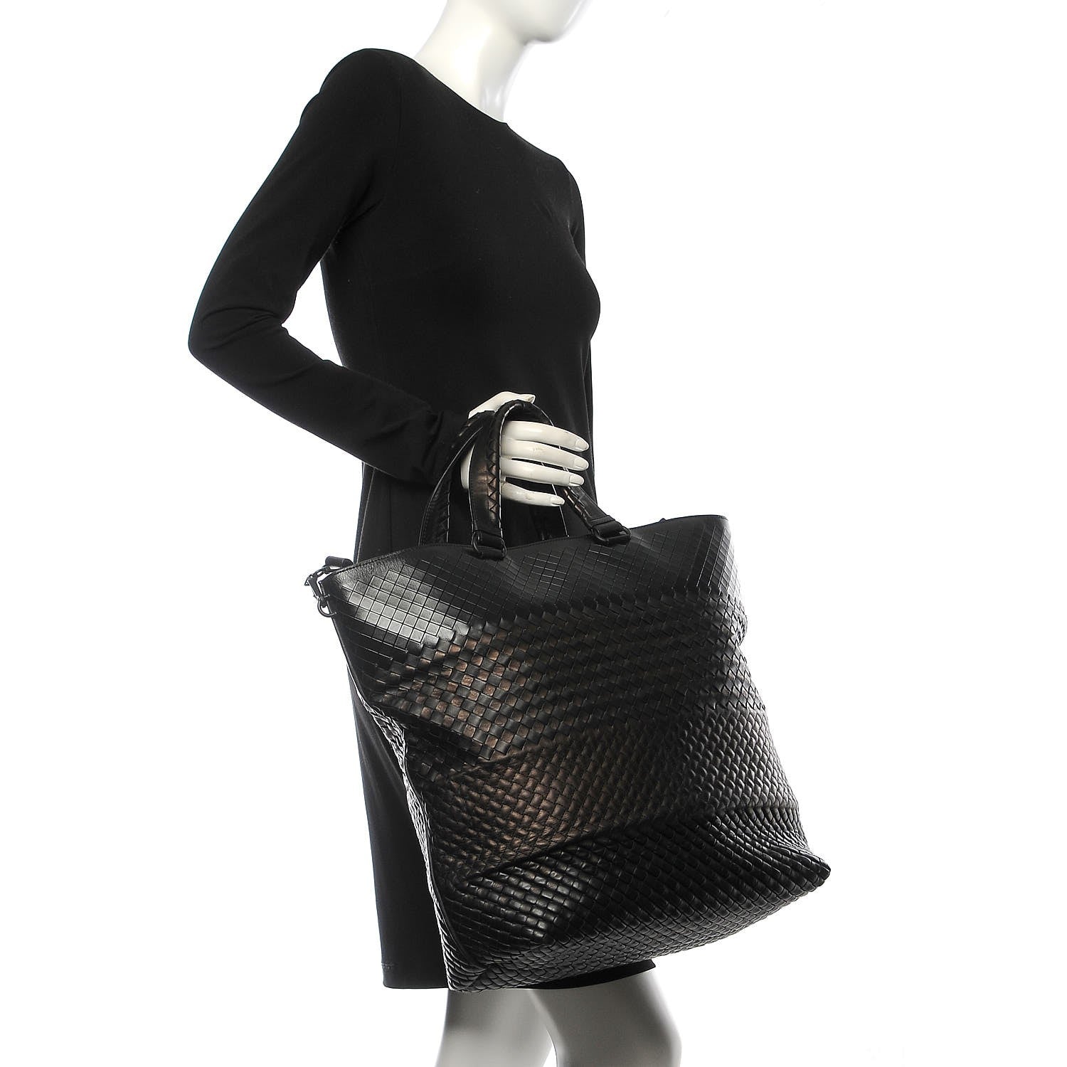 Bottega Veneta Nappa Intrecciato Tote Nero Black 3 of 8