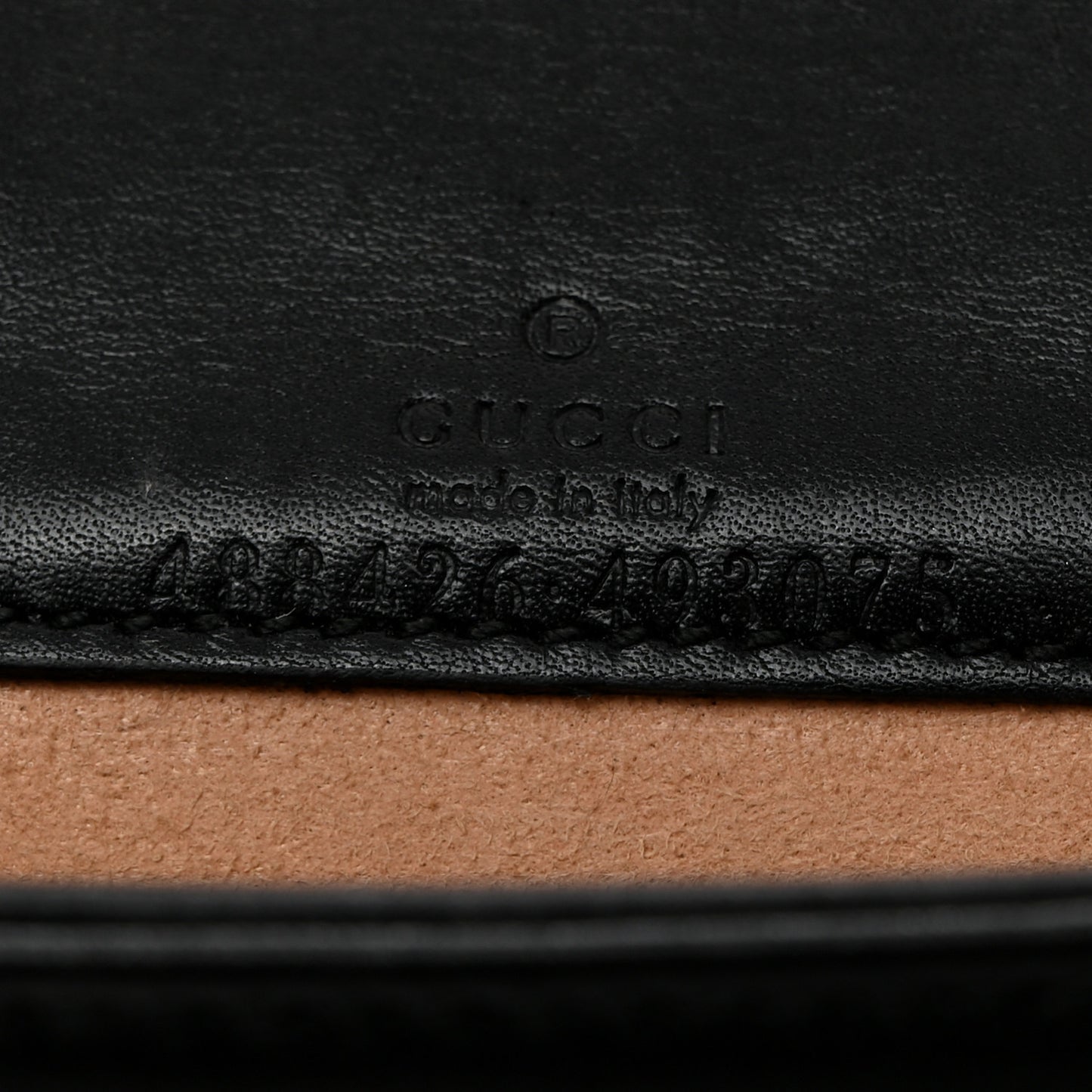 Calfskin Matelasse GG Marmont Mini Bag Black