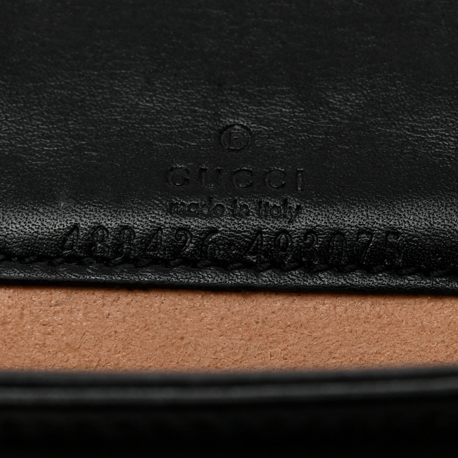 Gucci Calfskin Matelasse GG Marmont Mini Bag Black 6 of 13
