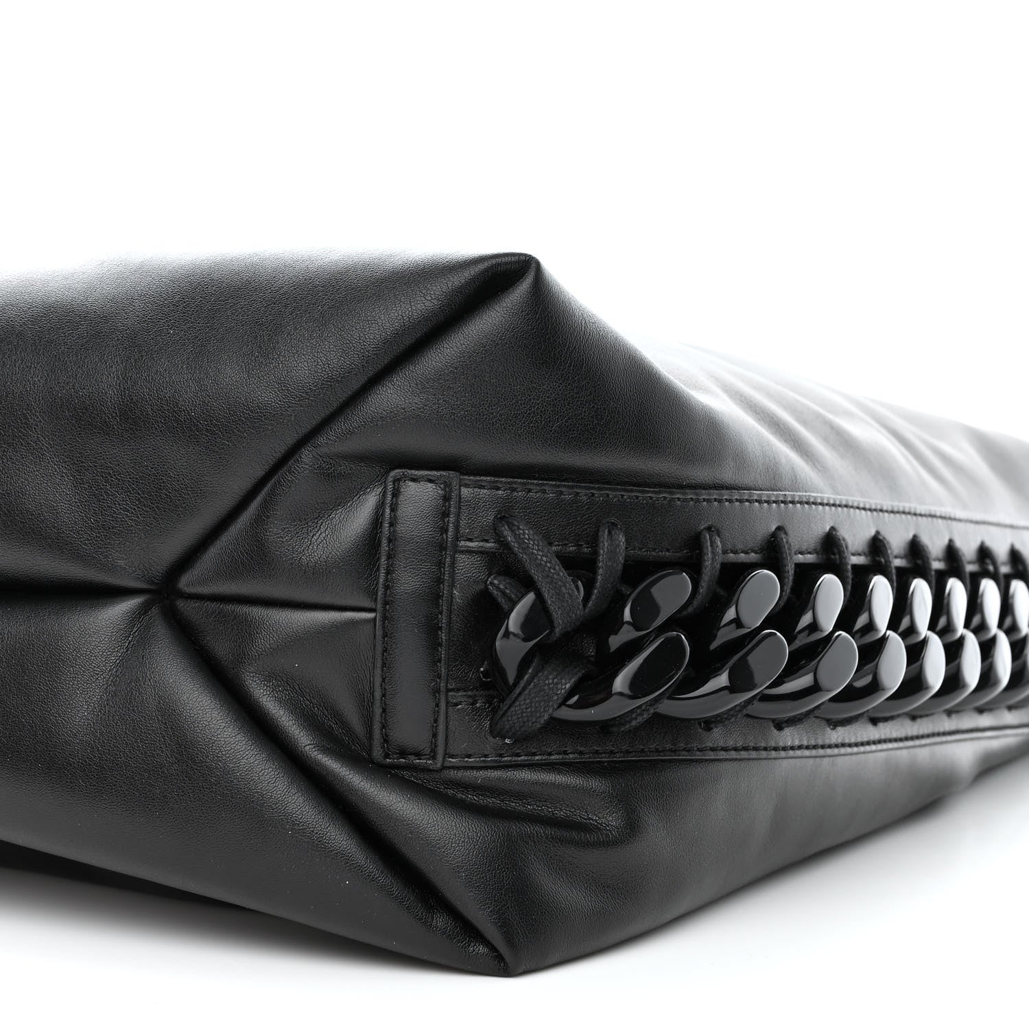 Stella McCartney Eco Alter Nappa Frayme Padded Tote Black 11 of 11