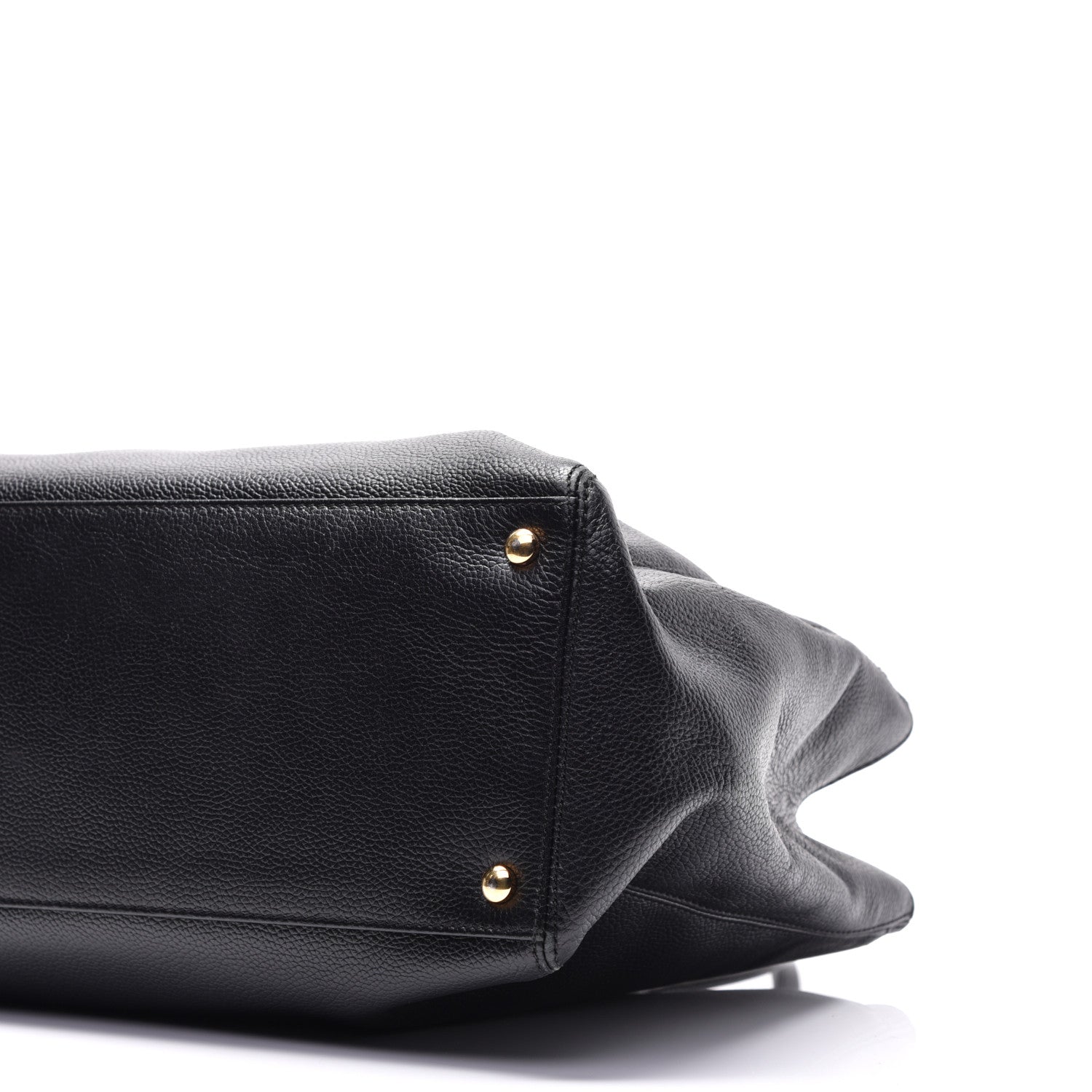 Chanel Calfskin Cerf Executive Shopper Tote Black 9 of 11