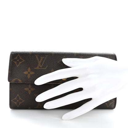 Louis Vuitton Monogram Sarah Wallet 2 of 13