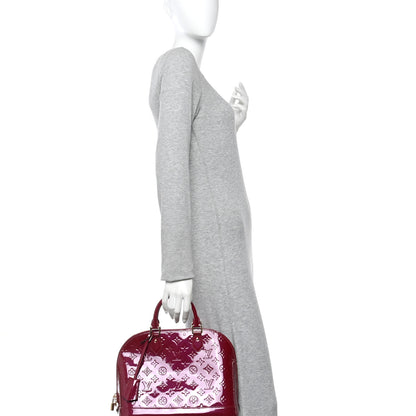 Louis Vuitton Vernis Alma PM Magenta 2 of 9