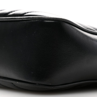 Saint Laurent Calfskin Matelasse Monogram Lou Camera Bag Black 10 of 14