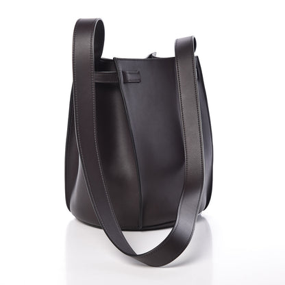 Celine Smooth Calfskin Long Strap Big Bucket Bag Liquorice 3 of 9