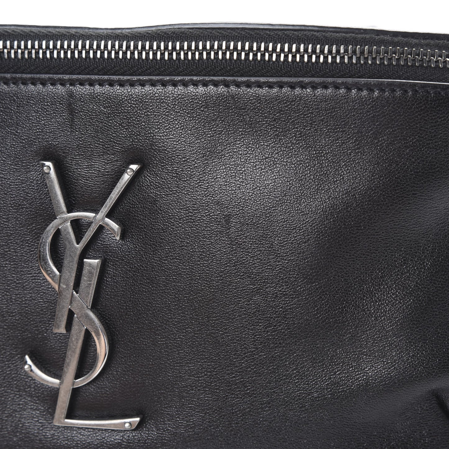 Calfskin Monogram Belt Bag Black