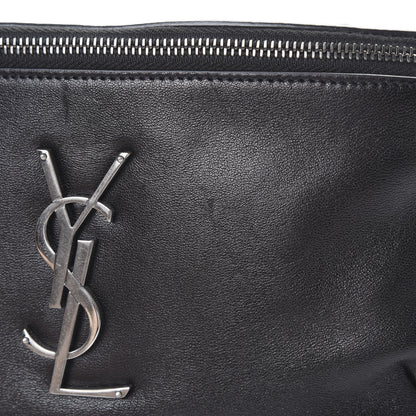 Saint Laurent Calfskin Monogram Belt Bag Black 11 of 11