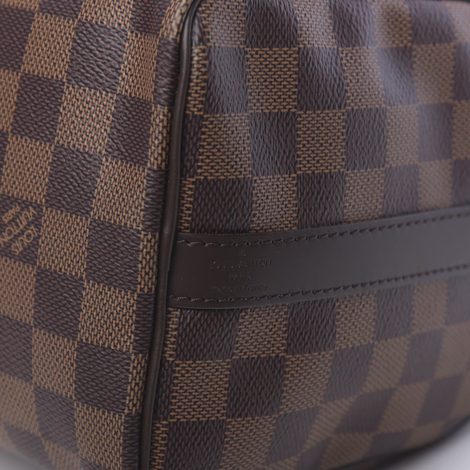 Louis Vuitton Damier Ebene Speedy Bandouliere 25 6 of 10