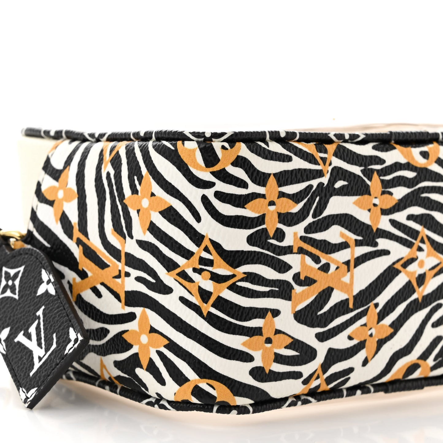 Monogram Giant Jungle Beach Pouch Ivory