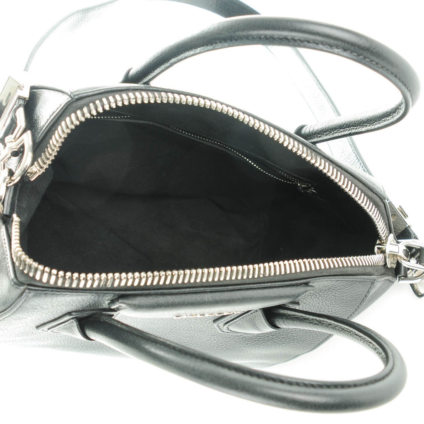 Sugar Goatskin Small Antigona Black