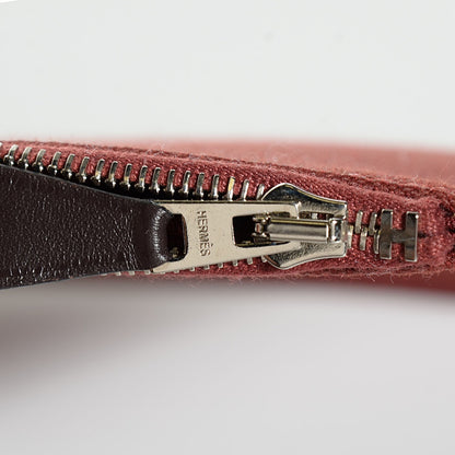 Hermes Toile Vache Hunter Herbag Zip 31 PM Rouge H Ebene 12 of 21