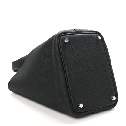 Hermes Taurillon Clemence Picotin Lock 18 PM Black 4 of 11