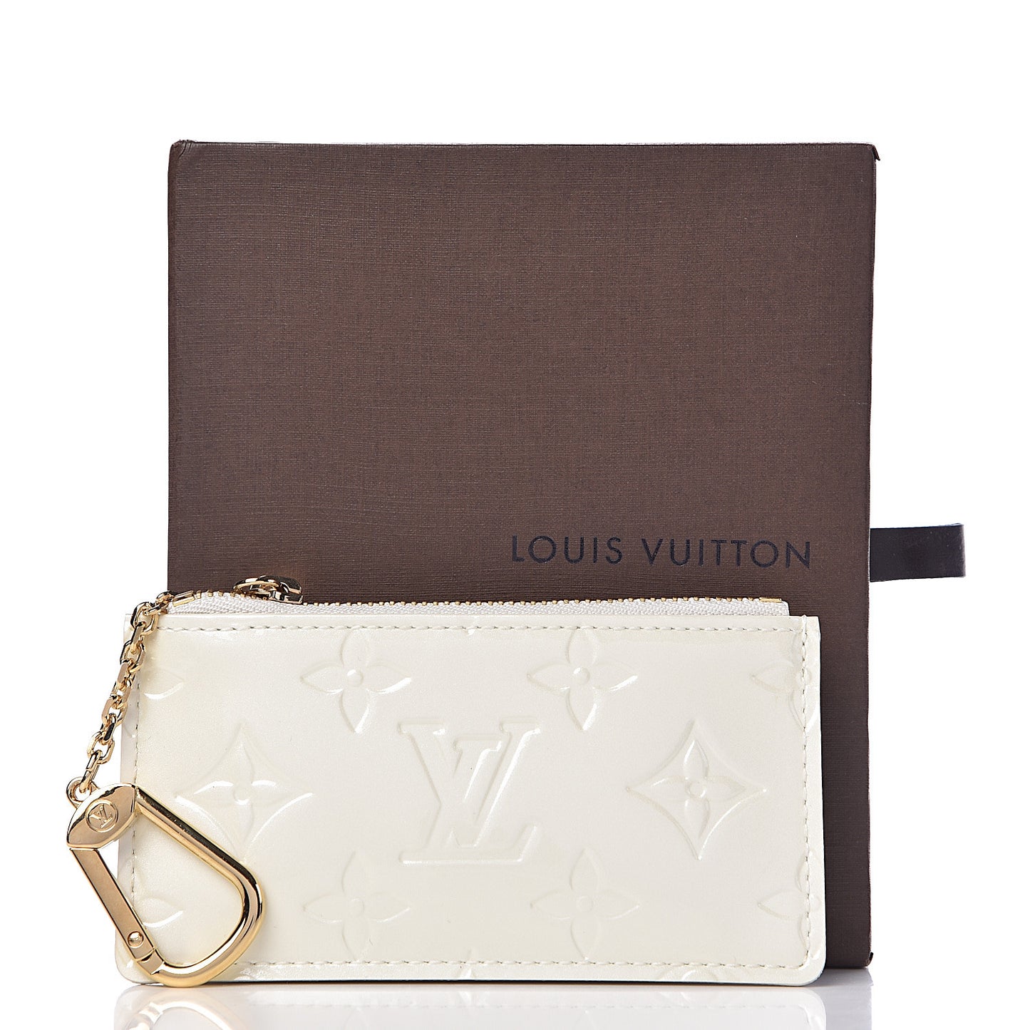 Vernis Key Pouch Perle