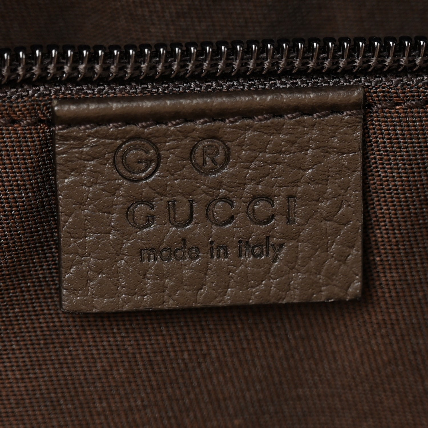 Gucci Monogram Dollar Calfskin Large Boston Duffle Bag Beige Ebony Testa di Moro Marrone Scuro 5 of 10