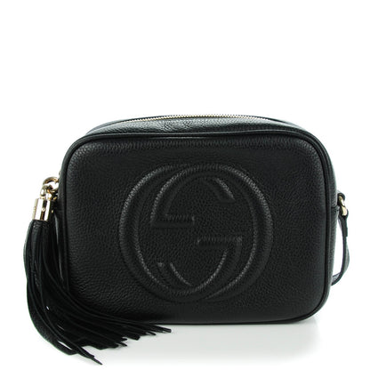 Gucci Pebbled Calfskin Small Soho Disco Bag Black 1 of 7