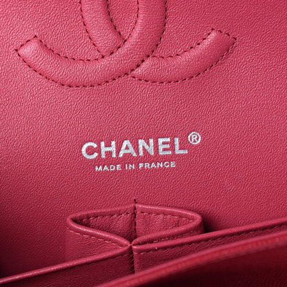 Chanel Caviar Quilted Medium Double Flap Pink 6 of 11