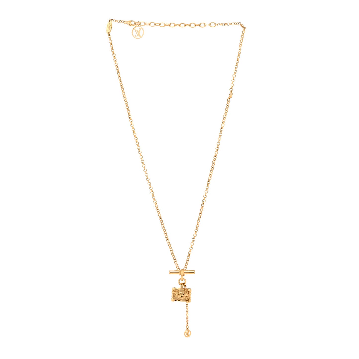 Petite Malle Necklace Gold
