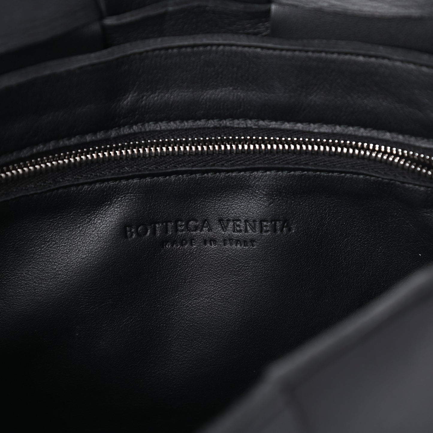 Lambskin Maxi Intrecciato Cassette Crossbody Bag Black
