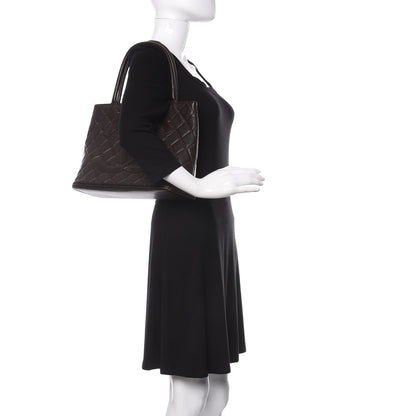 Chanel Caviar Quilted Medallion Tote Dark Brown 2 of 11
