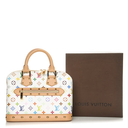 Louis Vuitton Monogram Multicolor Alma White 8 of 8