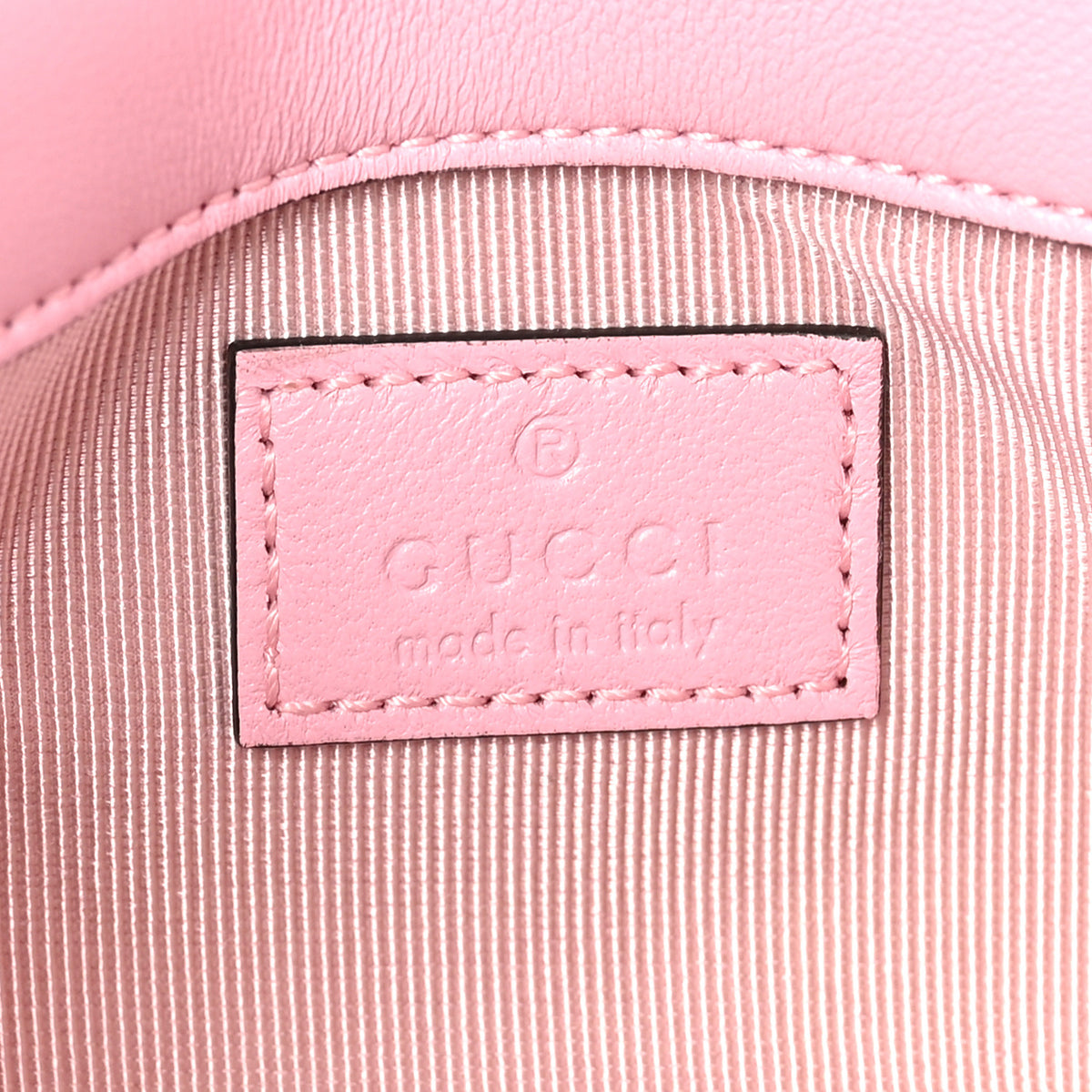 Gucci Lambskin Matelasse Mini GG Marmont Shoulder Bag Light Pink 5 of 9