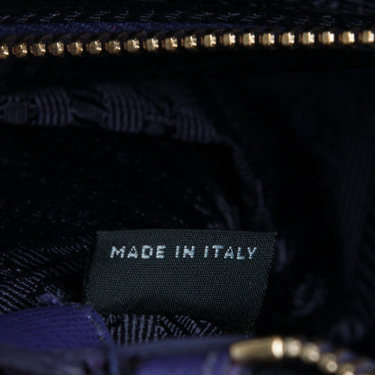 Prada Saffiano Lux Medium Promenade Tote Viola 7 of 7